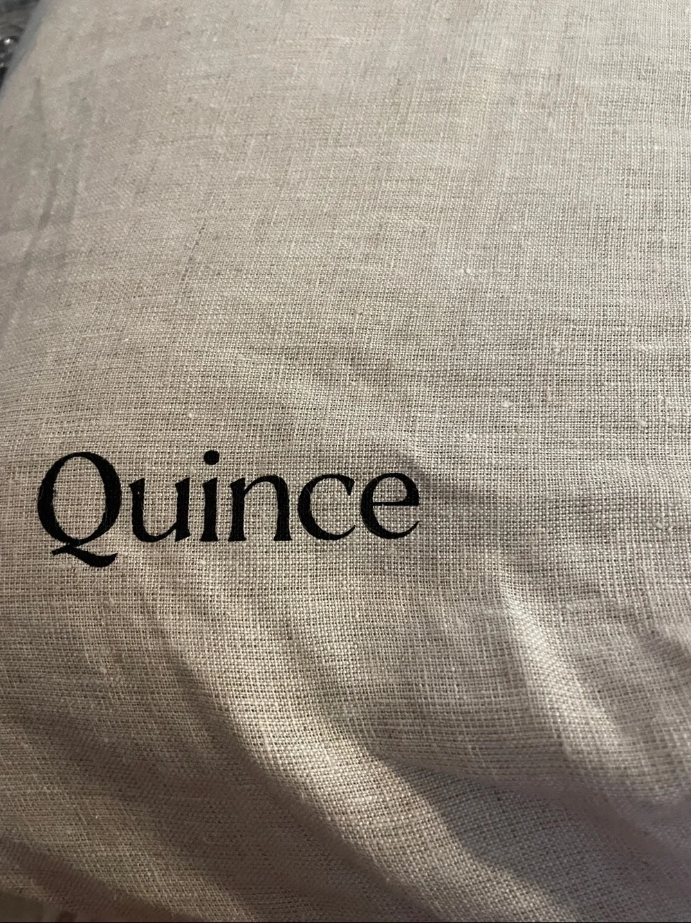 European Linen Chambray Duvet Cover Set Full/Queen